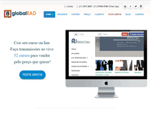 Tablet Screenshot of globalead.com.br